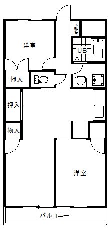 サンテラスタカギ 間取り