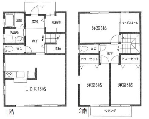 花みずき 間取り