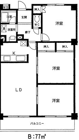 ルミエール八事東 間取り