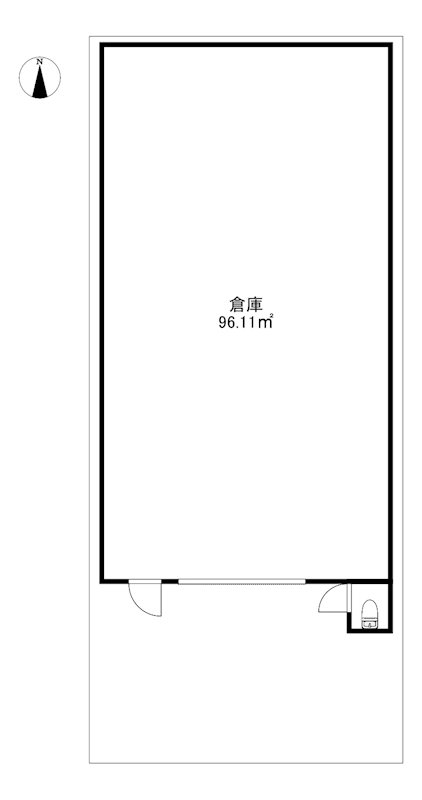 浅井倉庫２ 間取り