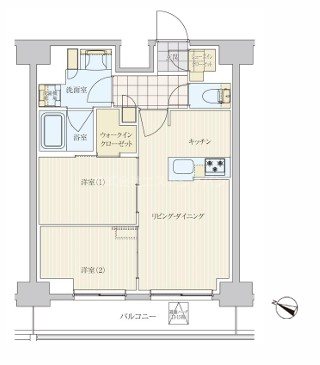 リビオメゾン戸越銀座 間取り