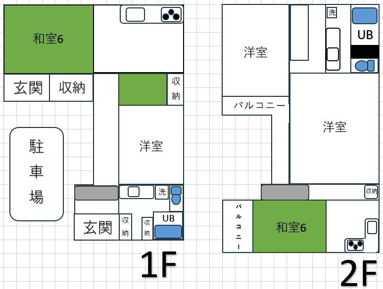 本郷町貸戸建 間取り