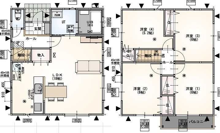 グランソフィア上新郷ヴィレッジ　B 間取り