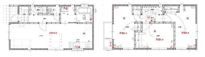 グランソフィア白岡　A 間取り