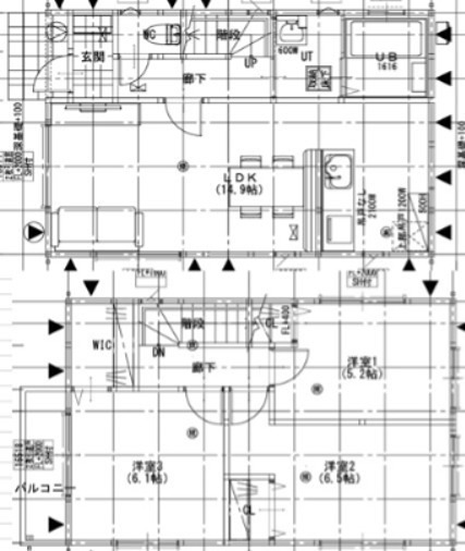グランソフィア上小山田町　A 間取り