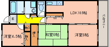 アメニティーガーデン 間取り