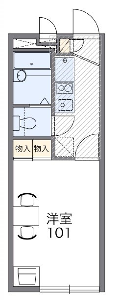 レオパレスIMAGO 間取り