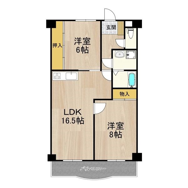 パレーシャル21 間取り