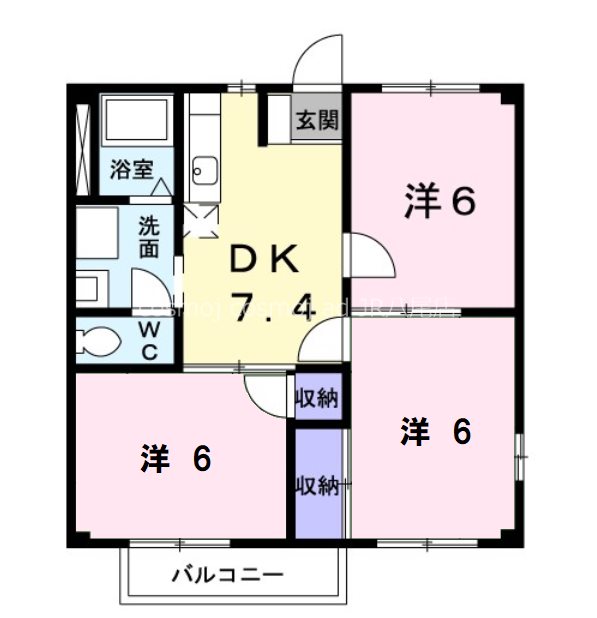 マンションクララ 間取り