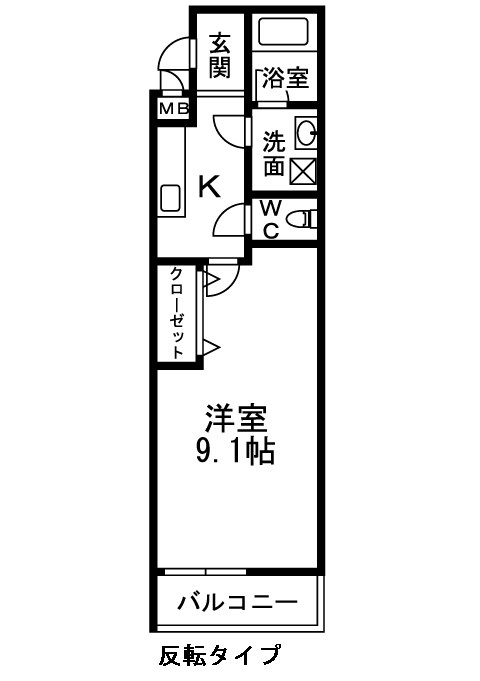 フジパレス光南町 間取り
