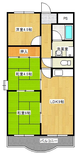 ドミソレイユ 間取り
