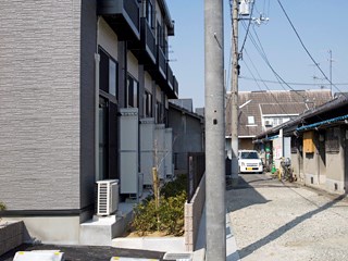 ばら ベランダ
