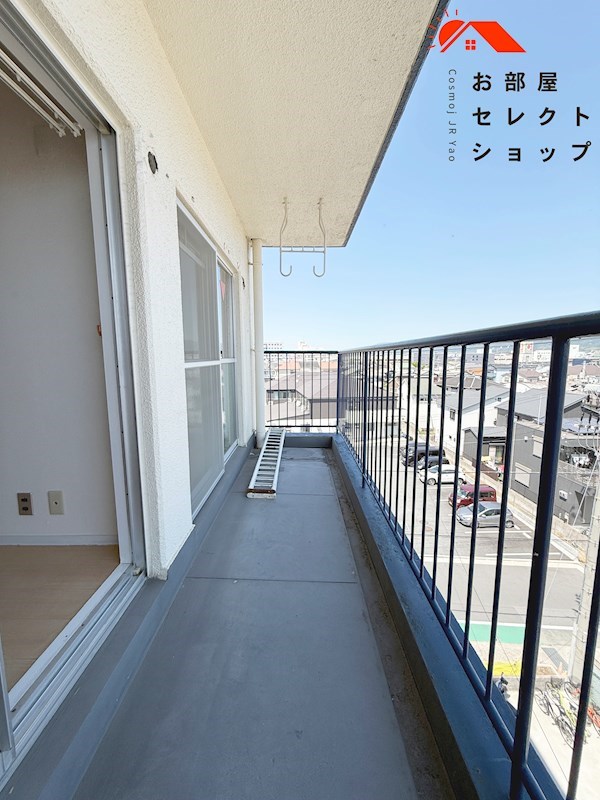 沼ハイツ ベランダ