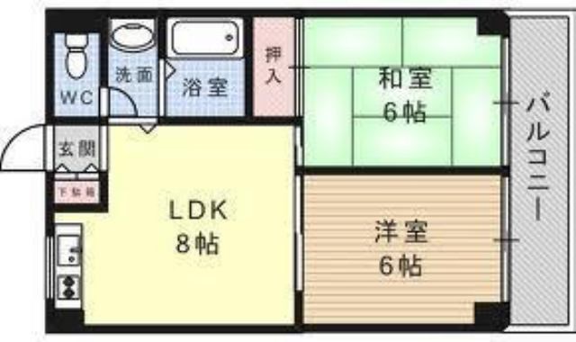 シャトーレーヌ 間取り