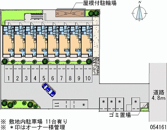 レオネクストクラムⅡ 駐車場