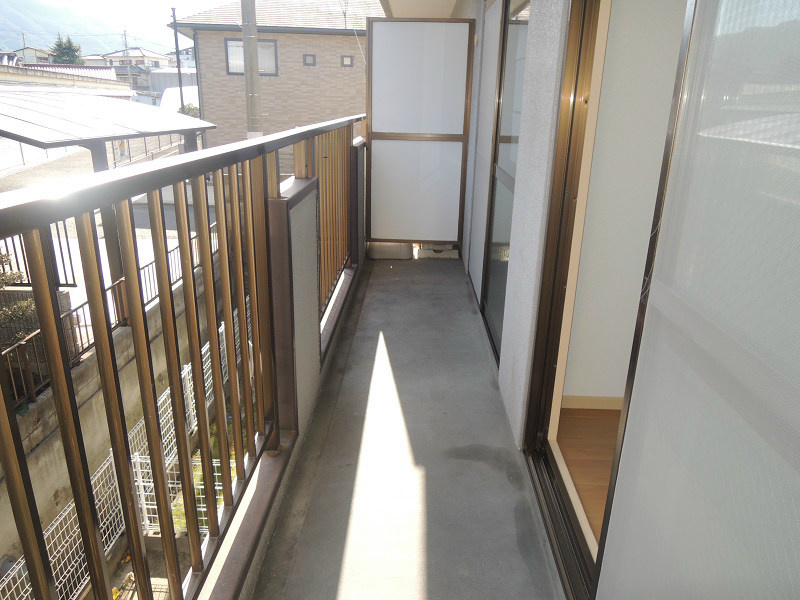 上田マンション ベランダ
