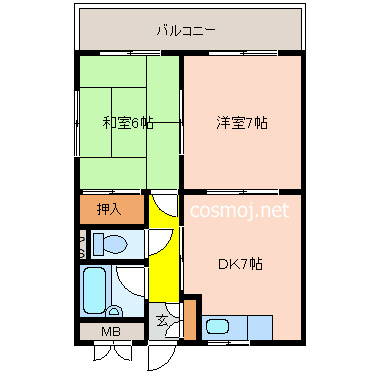 シャトーバーデンバーデン 間取り