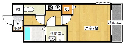 朝風マンションⅡ 間取り