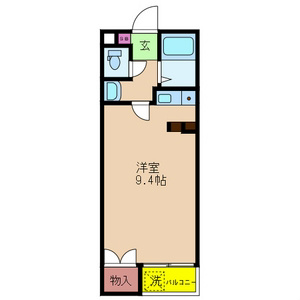 ハイツMISIMAⅠ 間取り