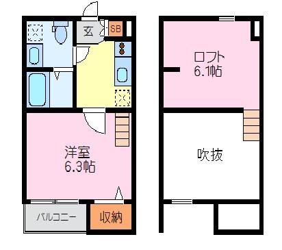 choros（クォーロス） 間取り