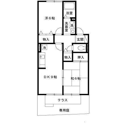 RIHITO八尾A 間取り