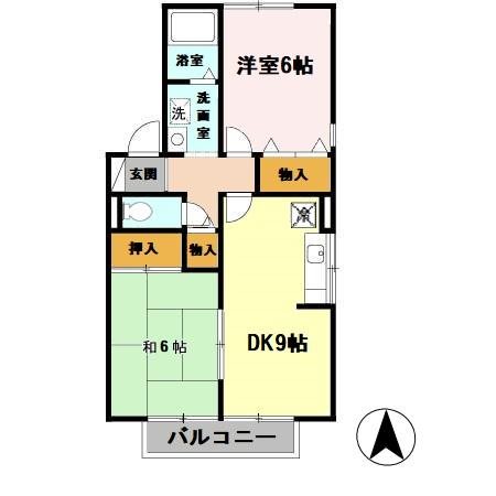 RIHITO八尾A 間取り