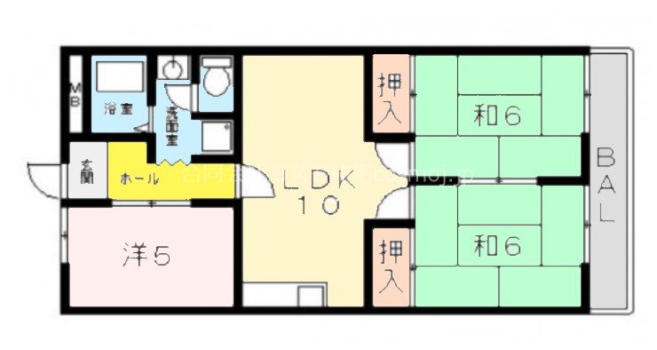 ハイム太子堂 間取り