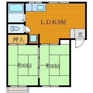 コスモハイツ陽和 間取り