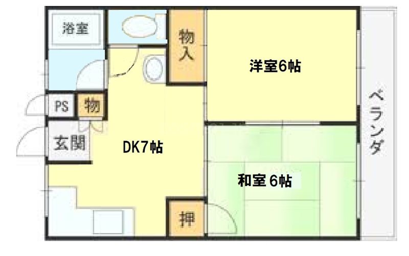 寿コーポラス 間取り
