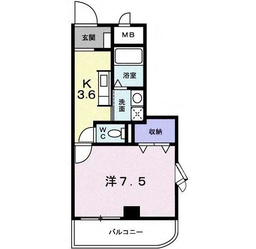 サンパティーク信 間取り
