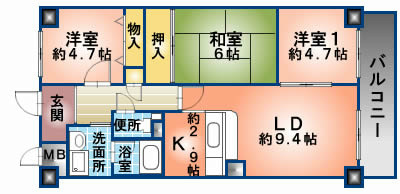 エクセレンス青山 間取り