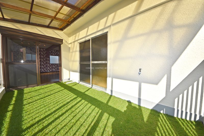 山城町1丁目戸建て ベランダ