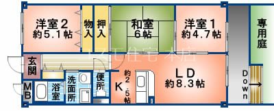 パルトーク山本 間取り