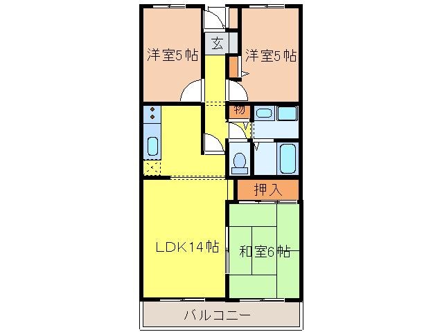 サニーコート青山 間取り
