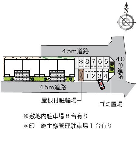 クレイノマルイチ 駐車場