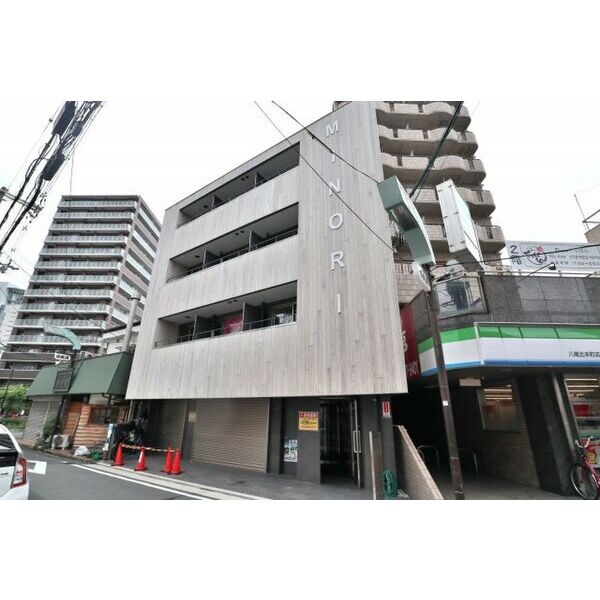 貸店舗・事務所　八尾市 北本町2丁目　広さ約７坪　トイレあり　アムールみのりⅤ 玄関