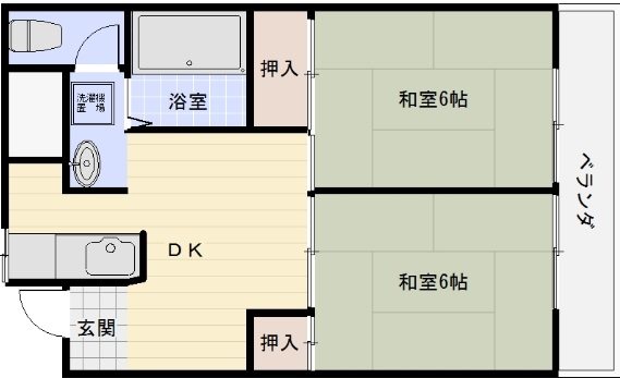 ビューハイム茶の木 間取り