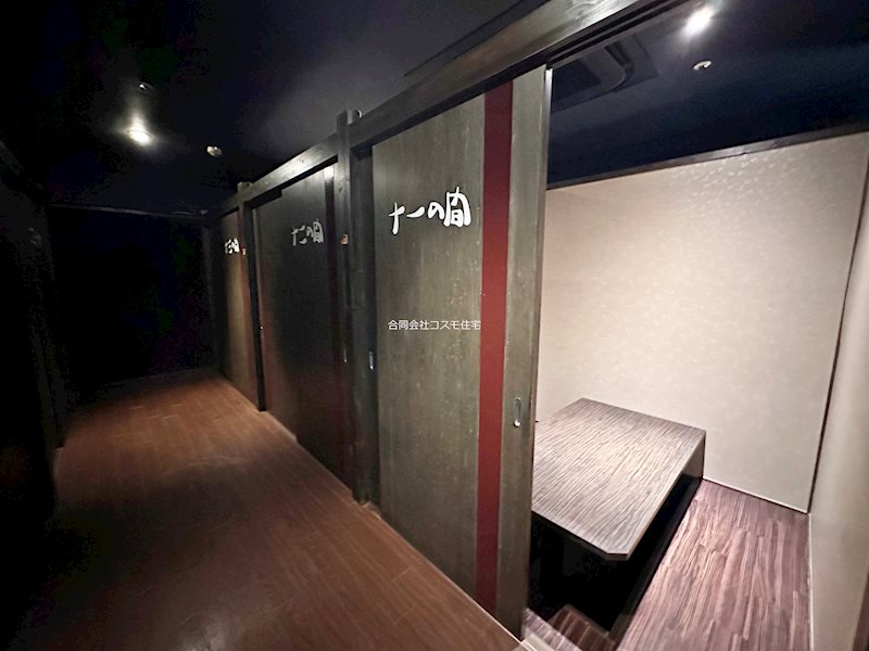 貸店舗・事務所　八尾市 光町１丁目　居酒屋跡　広さ約９９坪　リアライズ近鉄八尾駅前ビル リビング