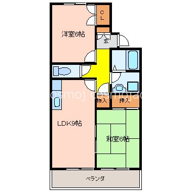 メゾンモチの木 間取り
