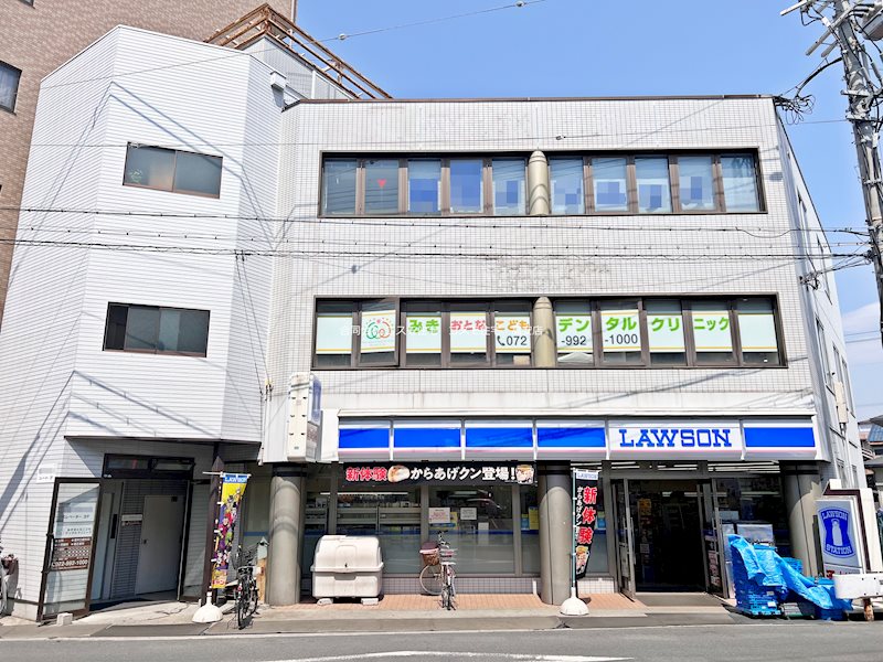 貸店舗・事務所 八尾市 佐堂町3丁目 スケルトン渡し 事務所仕様 M'sビル佐堂 外観