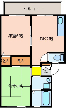 クリーンハイツ 間取り