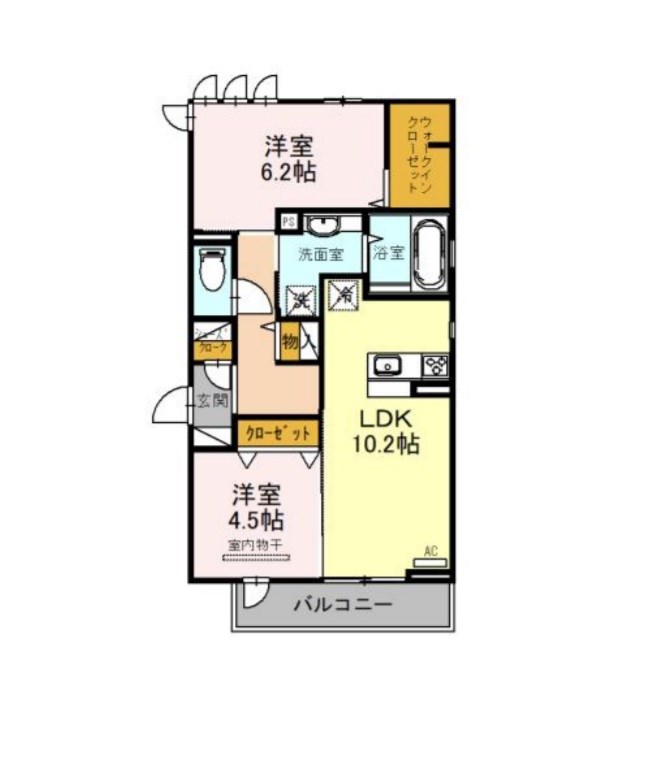 エスポワール老原 間取り