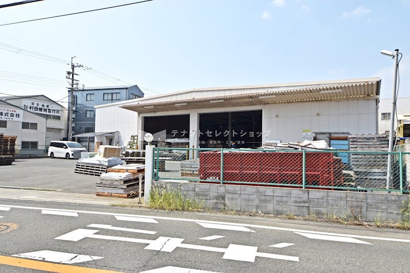 貸倉庫・事務所　八尾市 太田新町８丁目　広さ約２６７坪　工業地域 その他