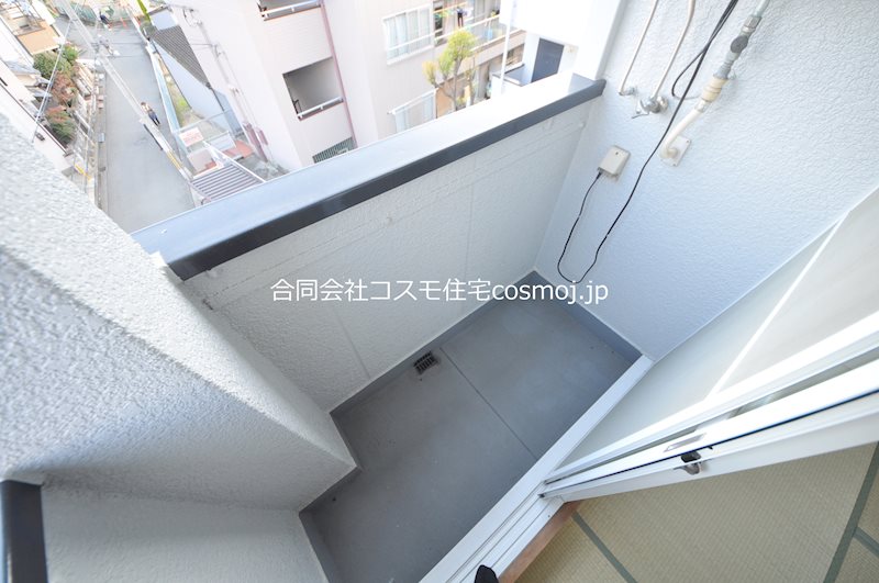 ビートル山本北C棟 ベランダ