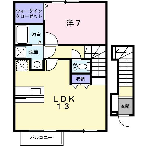 ヴィラアクティブＦⅡ 間取り