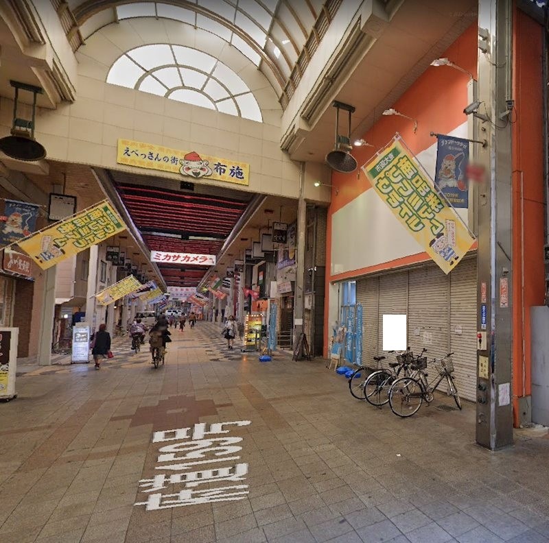 貸店舗・事務所　東大阪市 足代北２丁目　広さ約１０３坪 外観
