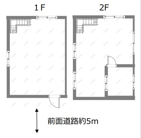 貸工場・倉庫　八尾市 太田新町7丁目　広さ延べ約６０坪　八尾工場 間取り