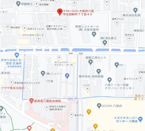貸工場・倉庫　八尾市 太田新町7丁目　広さ延べ約６０坪　八尾工場 その他