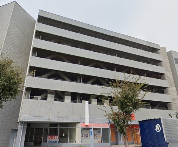 貸店舗・事務所 八尾市 若林町1丁目 広さ約25坪 飲食店可 八尾南駅前ビル クロスティ壱番館 外観