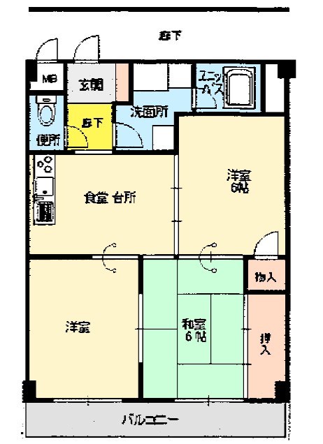 サンライト青山 間取り